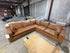 Opulence Lounge inc scatter Cushions Chestnut Tan Leather