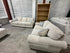 Balmain Lounge 3+2 Sofa Pair Beige