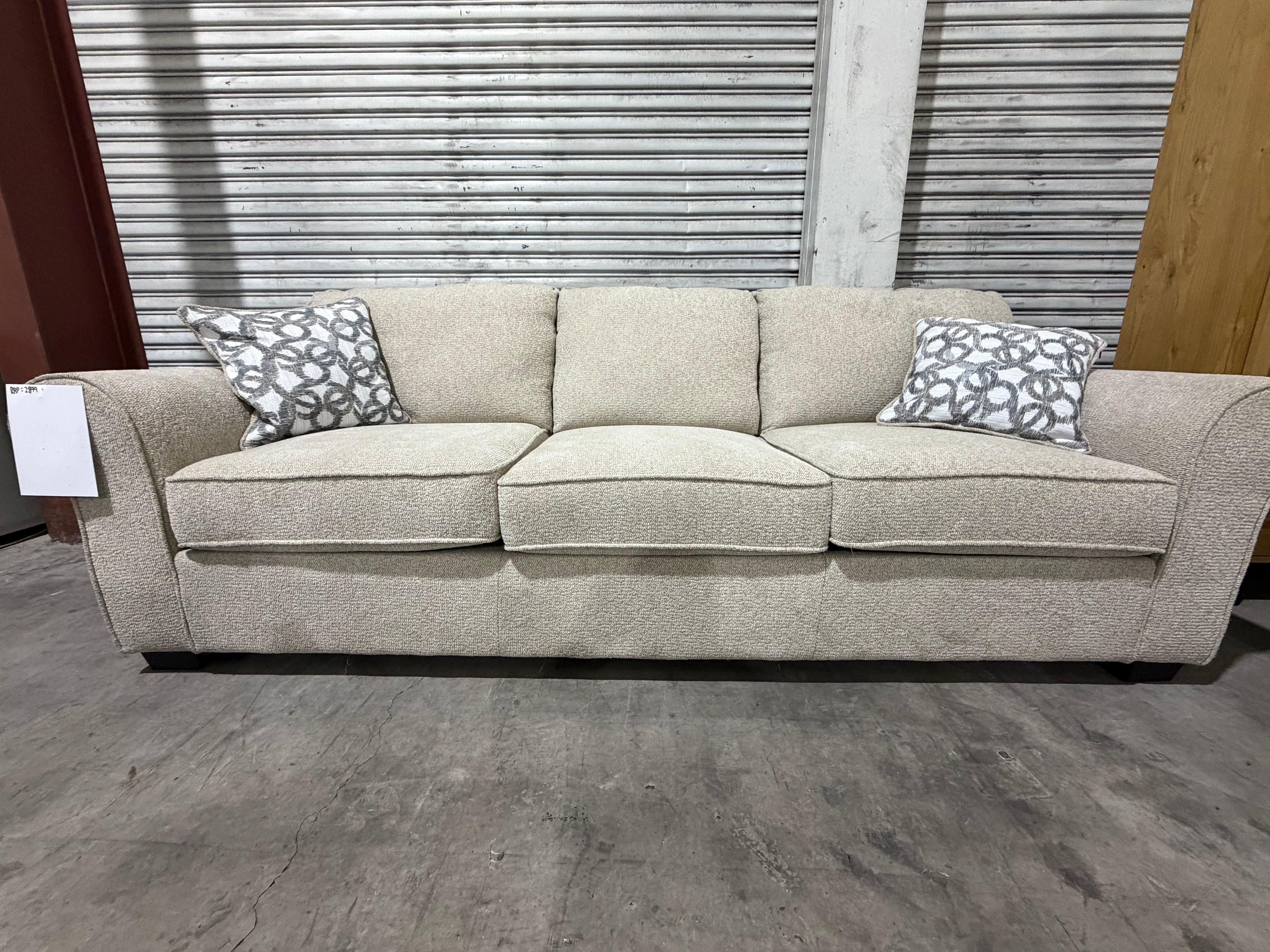 Balmain Lounge 3+2 Sofa Pair Beige