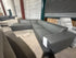 Sorrento LHF chaise Lounge in Asphalt grey leather