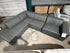 Sorrento LHF chaise Lounge in Asphalt grey leather
