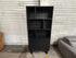 Eclipse Bookcase Matt black finish oak timber