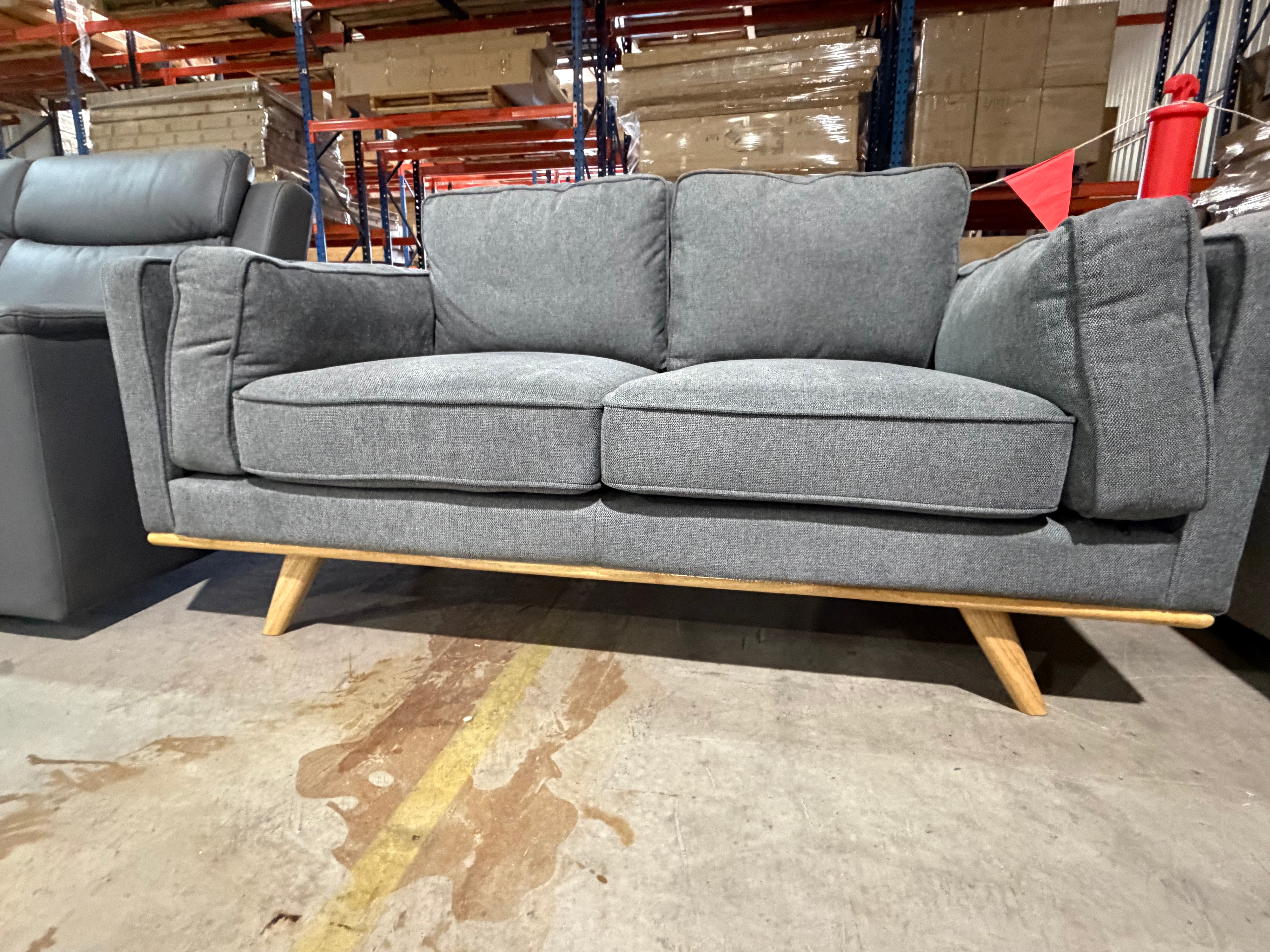 Talia 2 seater sofa in Dark Grey