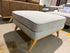 Talia Ottoman Lounge in Light Grey