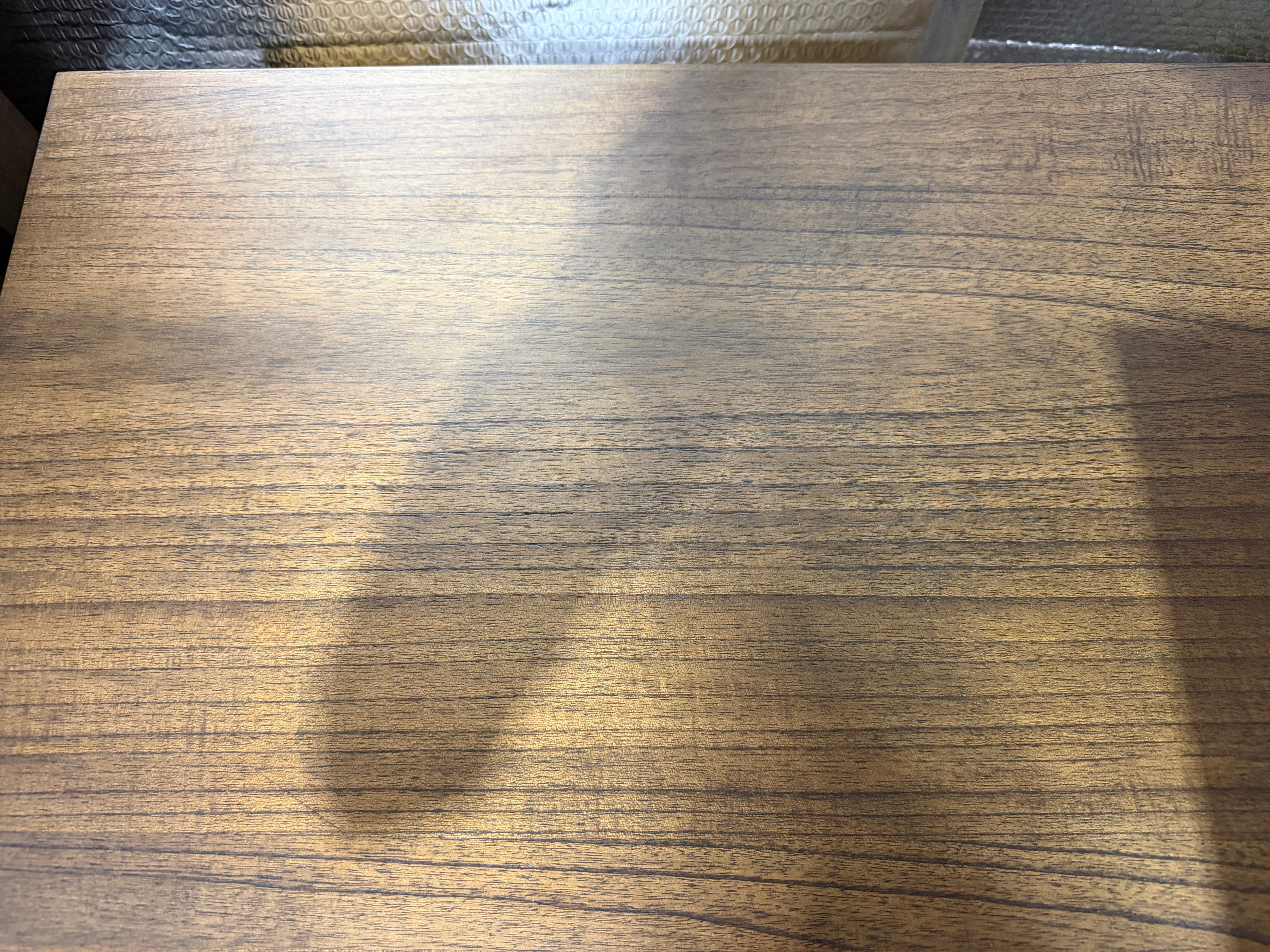 Flinders bed side chest in pecan finish