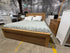 Ontario Queen size bed with draws in messmate timber