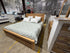 Ontario King size bed with draws in messmate timber
