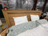 Ontario King size bed with draws in messmate timber