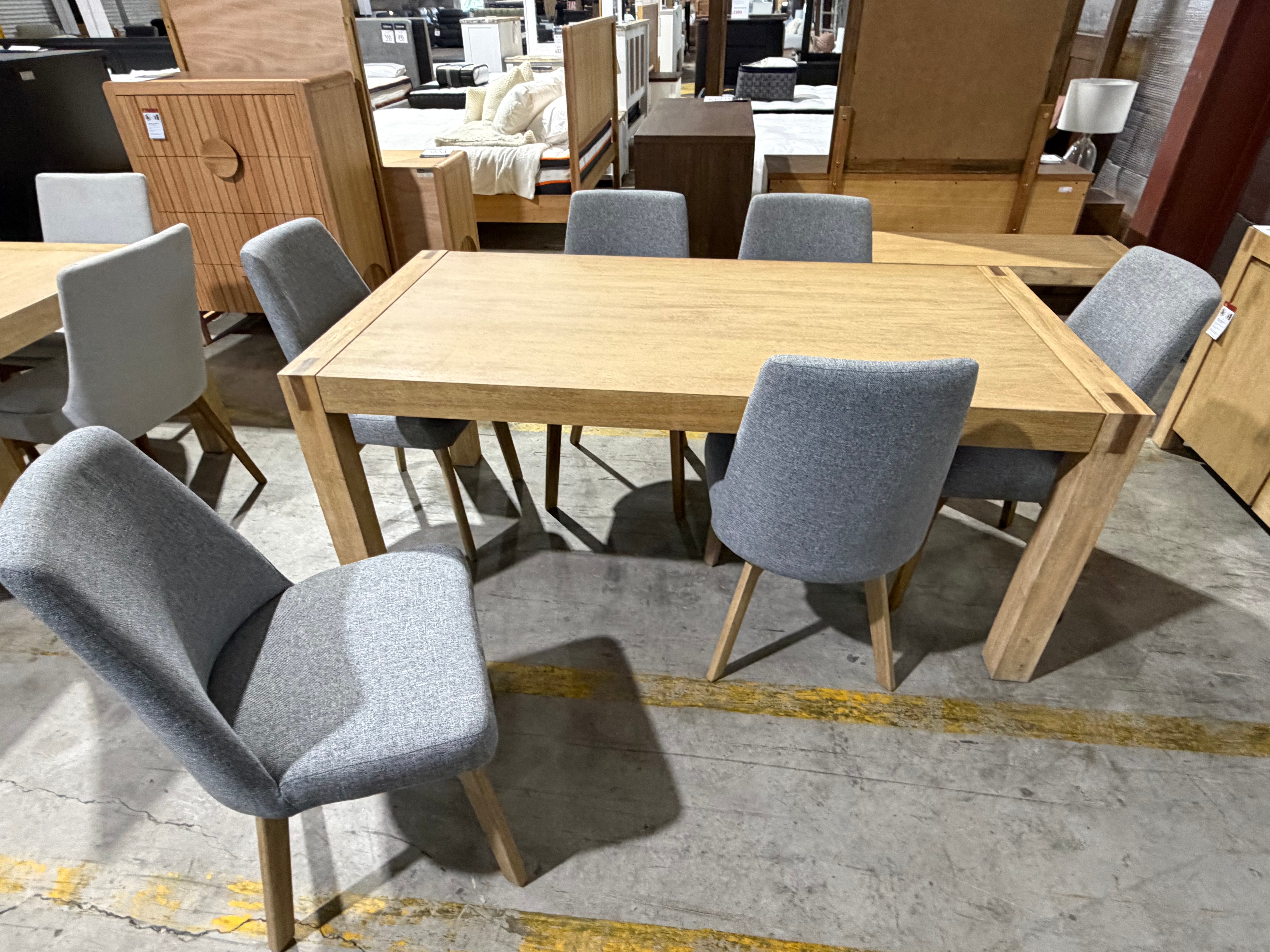 Crystalbrook 9 Piece Package with Crystalbrook Dining Chairs