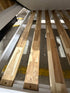 Springbrook King size bed withdraws driftwood/ white finish acacia timber