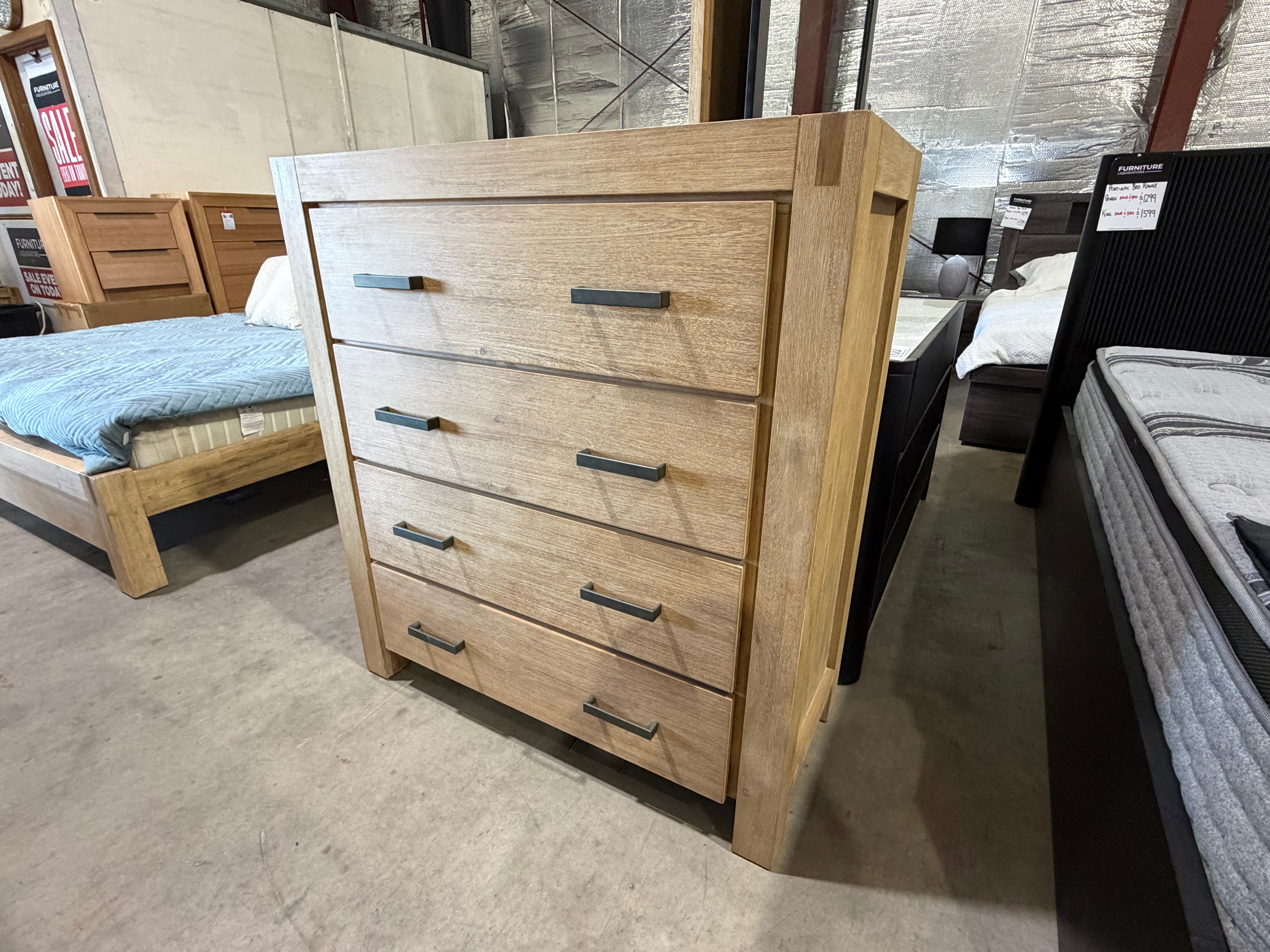 Crystalbrook Tallboy in acacia timber