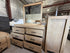 Crystalbrook dressing table inc mirror in acacia timber