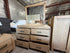 Crystalbrook dressing table inc mirror in acacia timber