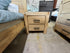 Crystalbrook bed side chest in acacia timber