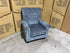 Jester Single Accent Chair In Super Glamour Licorice
