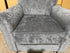 Jester Single Accent Chair In Super Glamour Licorice