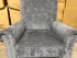 Jester Single Accent Chair In Super Glamour Licorice