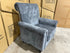 Jester Single Accent Chair In Super Glamour Licorice