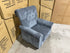 Jester Single Accent Chair In Super Glamour Licorice