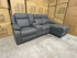 Lola RHF Chaise Lounge With Recliner In Soft Rhino Dark Grey