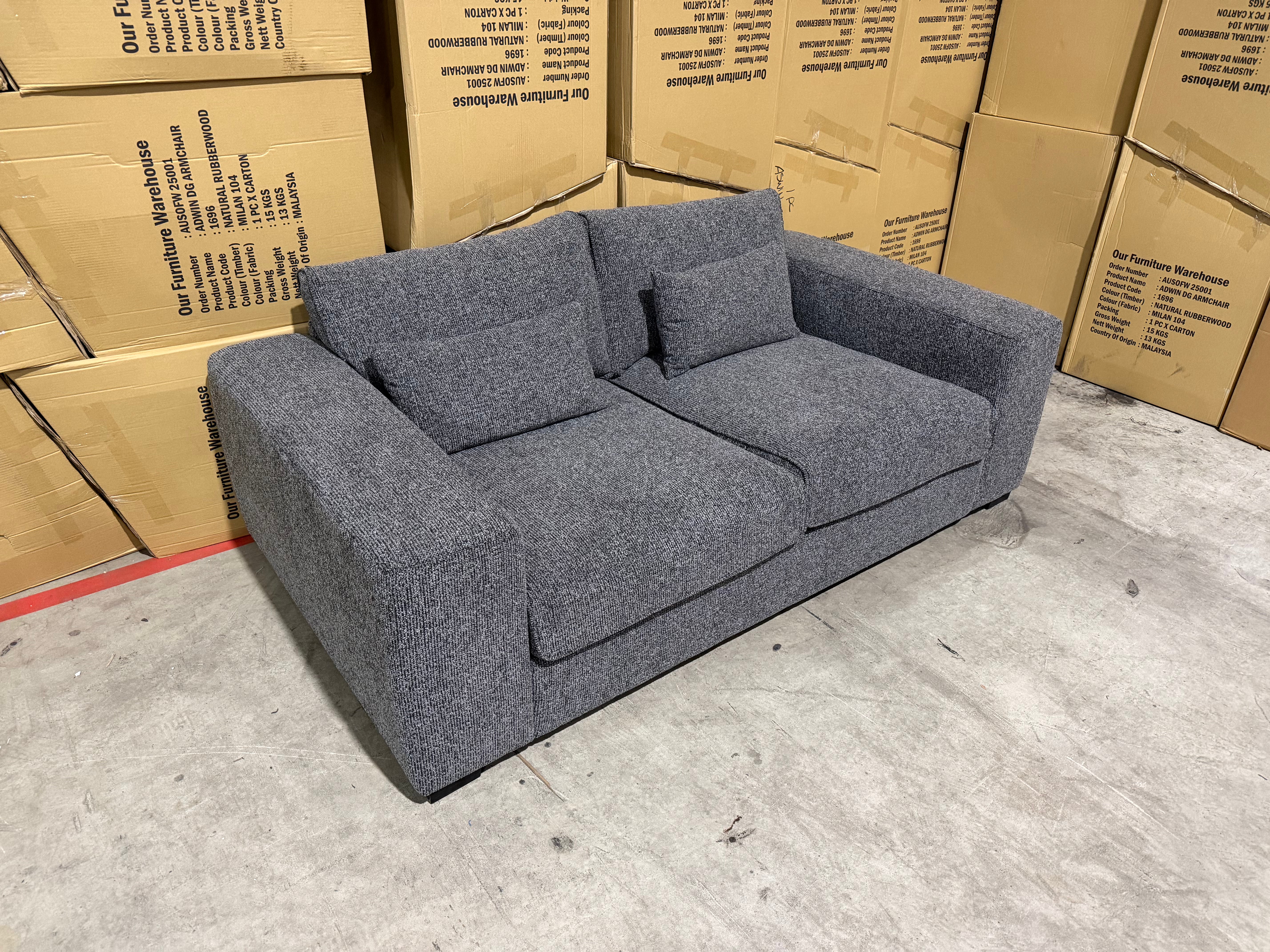 Marcell 2 Seater Sofa Graphite