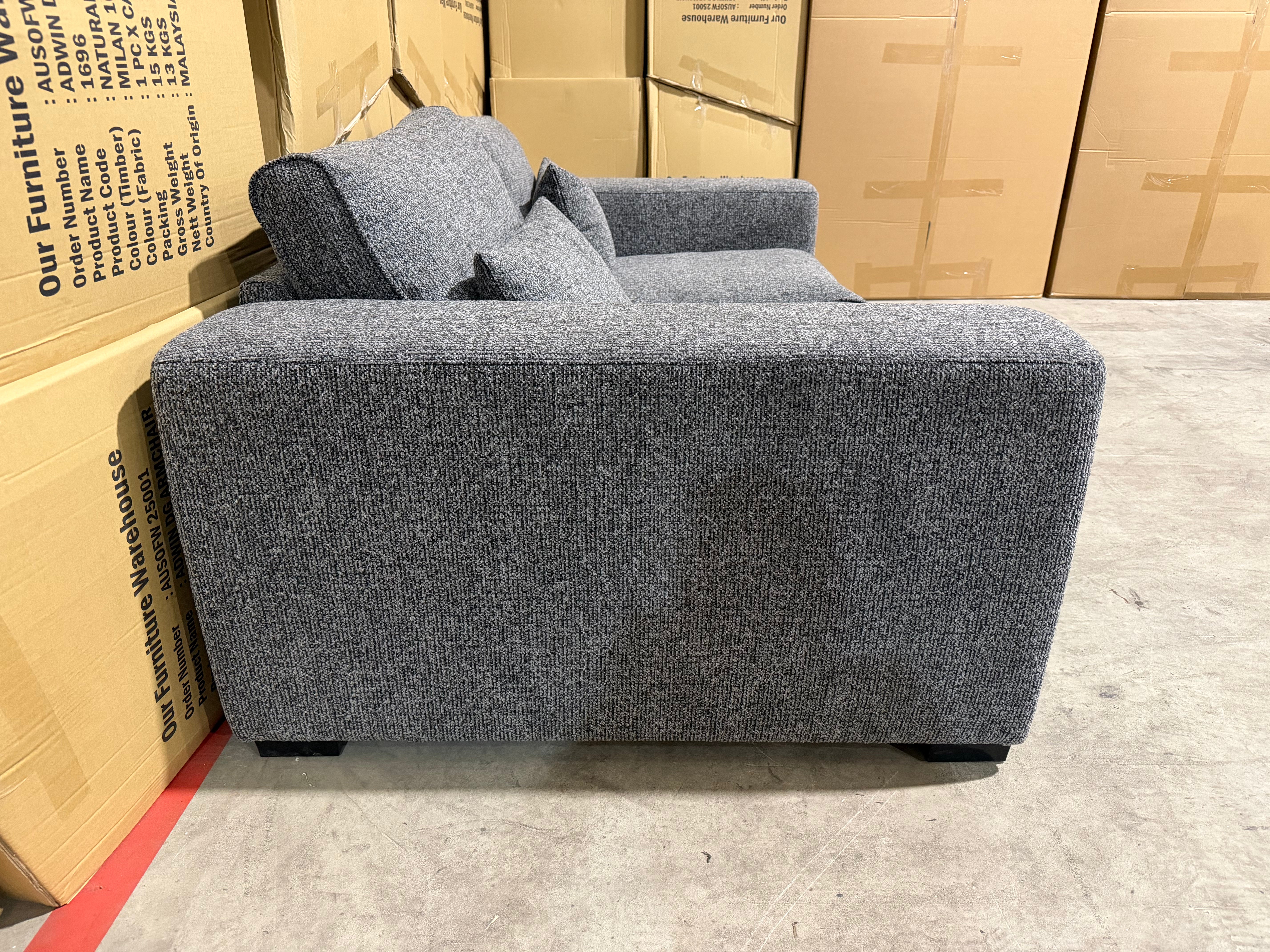 Marcell 2 Seater Sofa Graphite