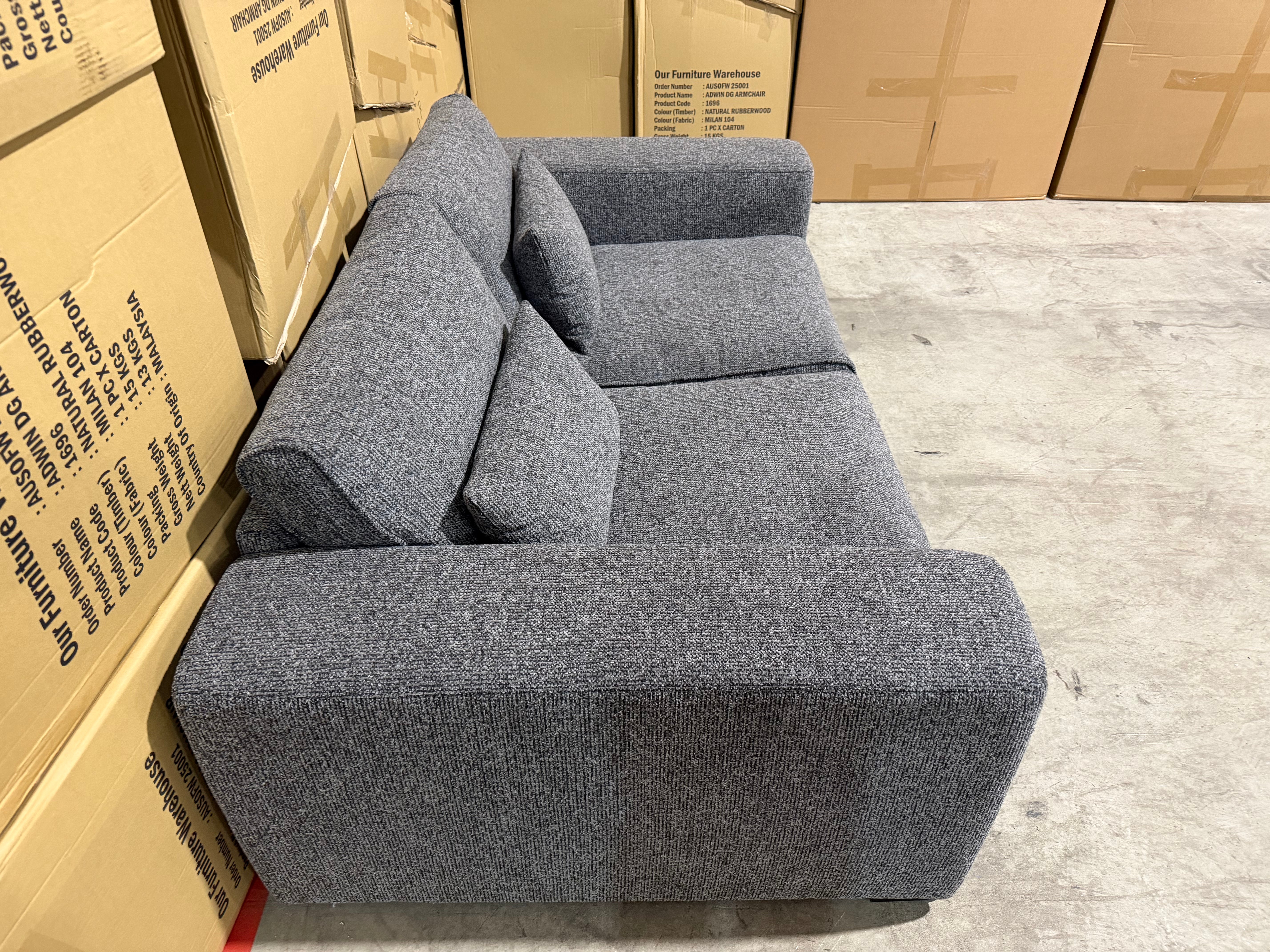 Marcell 2 Seater Sofa Graphite