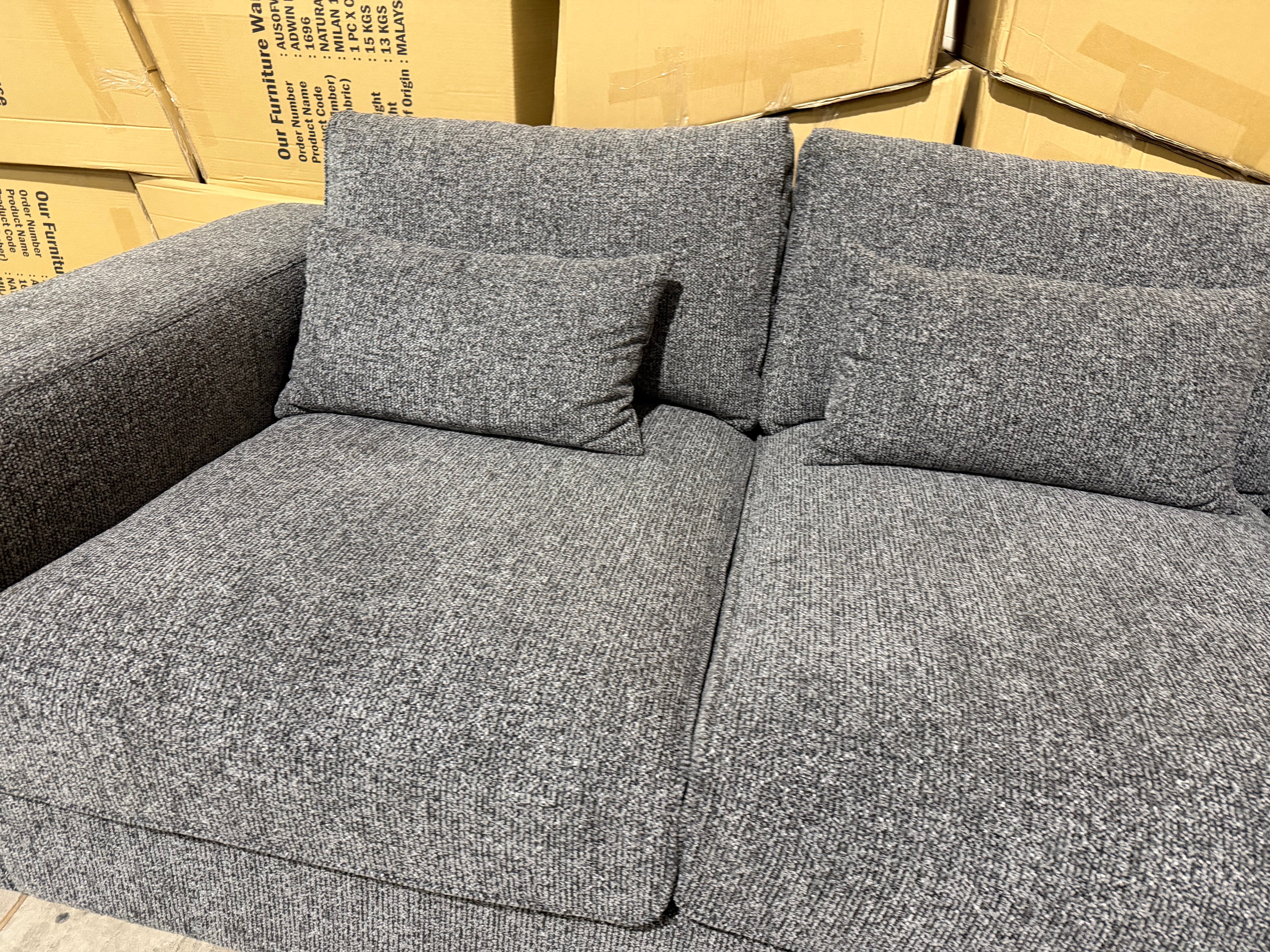 Marcell 2 Seater Sofa Graphite
