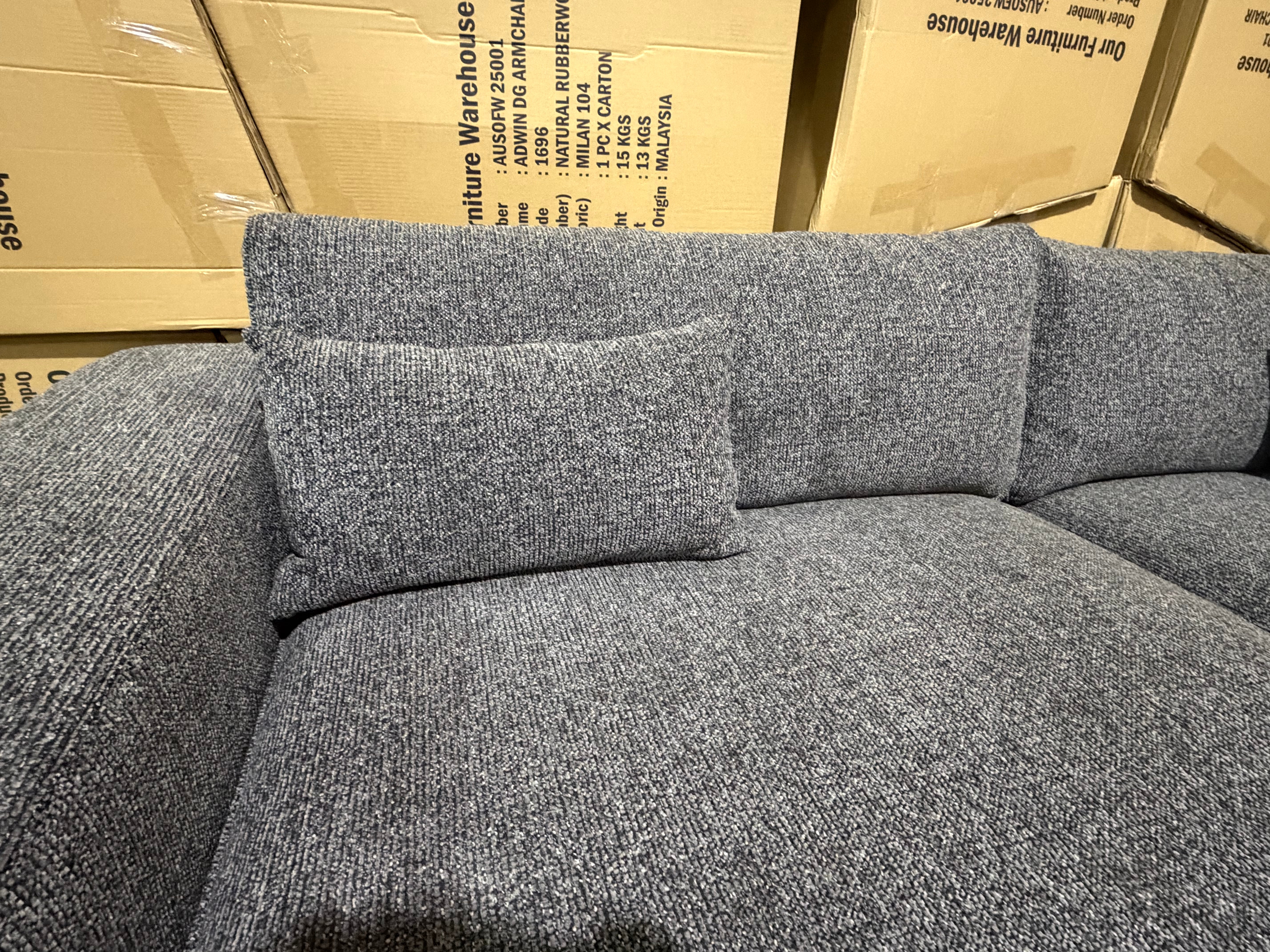 Marcell 4 Seater Sofa in Graphite