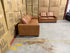Abbie 3+2 Full Leather Lounge Tan Colour