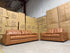 Abbie 3+2 Full Leather Lounge Tan Colour