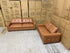 Abbie 3+2 Full Leather Lounge Tan Colour
