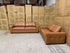 Abbie 3+2 Full Leather Lounge Tan Colour