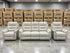 Barrett 3 Piece Leather Recliner Package In Grey