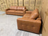 Abbie 3+2 Full Leather Lounge Tan Colour