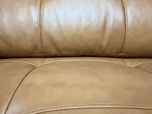 Abbie 3+2 Full Leather Lounge Tan Colour