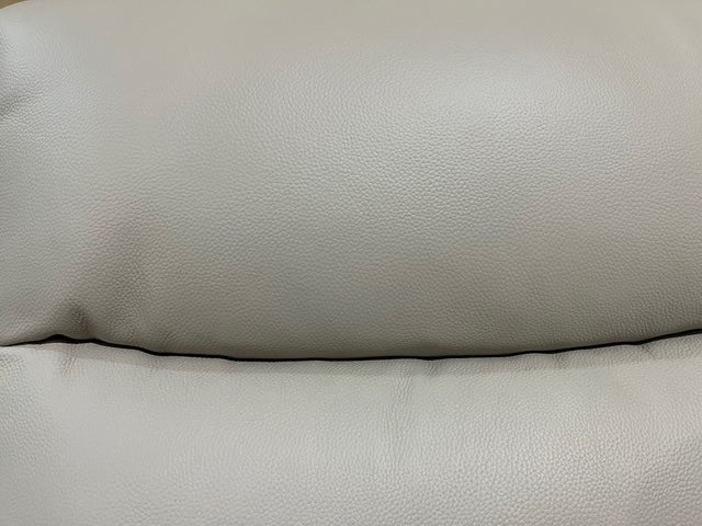 Barrett 3 Piece Leather Recliner Package In Grey