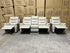 Barrett 3 Piece Leather Recliner Package In Grey