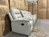 Barrett 3 Piece Leather Recliner Package In Grey