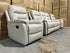 Barrett 3 Piece Leather Recliner Package In Grey