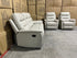 Barrett 3 Piece Leather Recliner Package In Grey