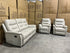 Barrett 3 Piece Leather Recliner Package In Grey