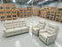 Barrett 3 Piece Leather Recliner Package In Grey