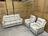 Barrett 3 Piece Leather Recliner Package In Grey