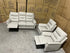 Barrett 3 Piece Leather Recliner Package In Grey
