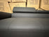 Serena 3 Piece Modular Lounge Soft Rhino Suede Black
