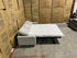 Senna 3 seater Lounge with Reversible Chaise + Pull Out Sofa bed Light Grey