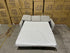 Senna 3 seater Lounge with Reversible Chaise + Pull Out Sofa bed Light Grey