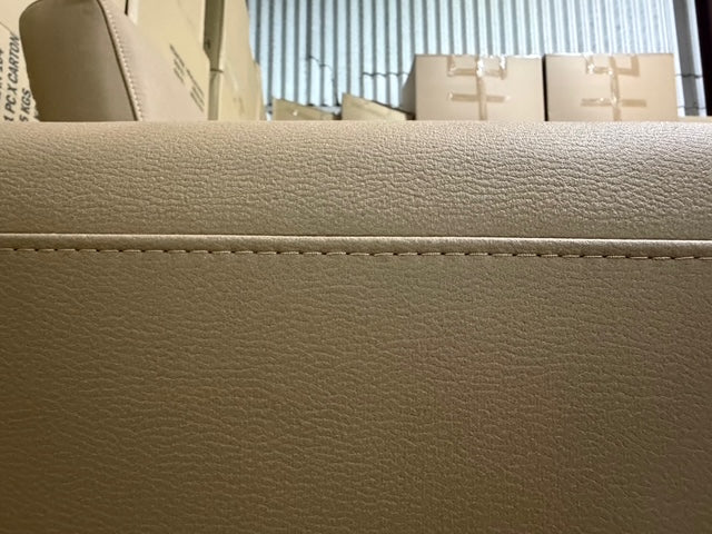 Serena 3 PCE Modular Lounge in Soft Rhino Suede Sand Colour