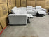 Bendigo 6pce Modular Lounge electric recliners Light Grey
